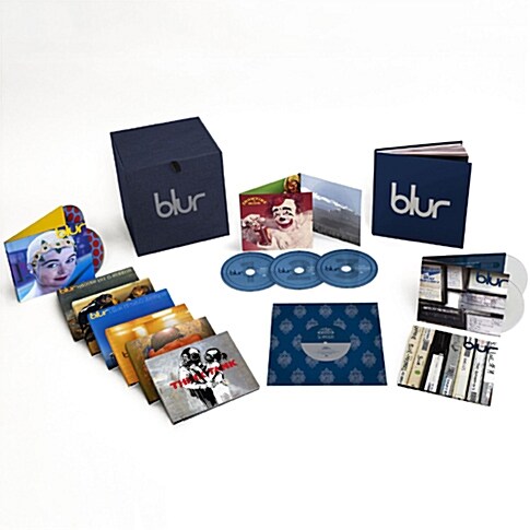 [중고] [수입] Blur - Blur 21 [Limited Box Set][18CD+3DVD+7inch Vinyl]