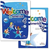 Welcome To America 4 : Student Book+Work Book