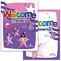 Welcome To America 5 : Student Book+Work Book