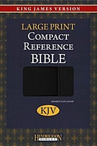Large Print Compact Reference Bible-KJV-Magnetic Flap Closure (Imitation Leather)