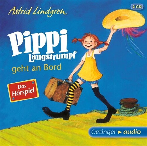 Pippi Langstrumpf geht an Bord, 2 Audio-CDs (CD-Audio)