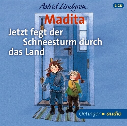 Madita - Jetzt fegt der Schneesturm durch das Land, 2 Audio-CDs (CD-Audio)