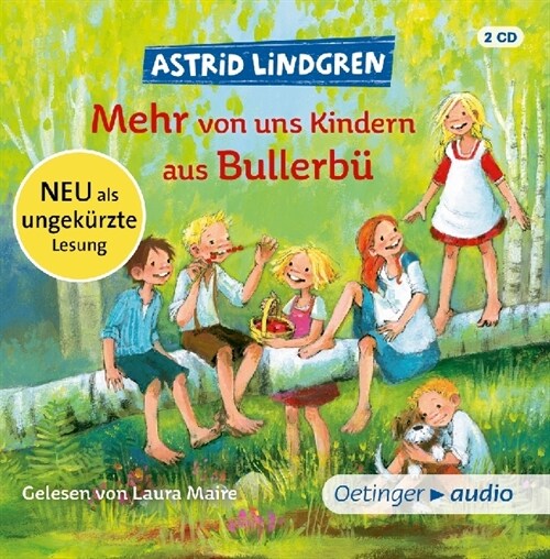 Mehr von uns Kindern aus Bullerbu, 2 Audio-CDs (CD-Audio)