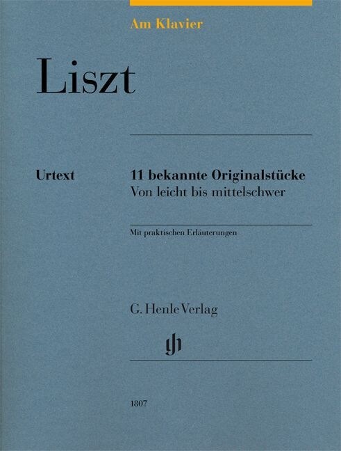 Am Klavier - Liszt (Sheet Music)