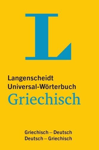 Langenscheidt Universal-Worterbuch Griechisch (Hardcover)