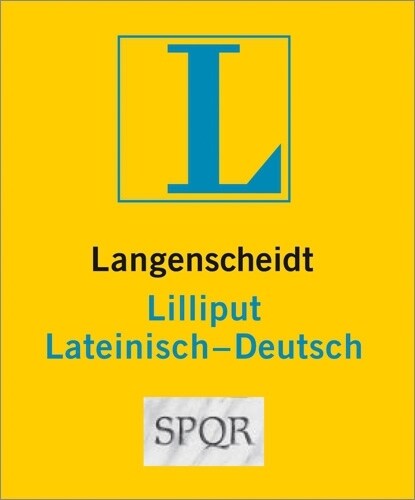 Langenscheidt Lilliput Lateinisch-Deutsch (Paperback)