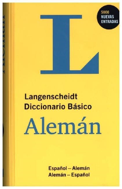 Langenscheidt Diccionario Basico Aleman (Paperback)