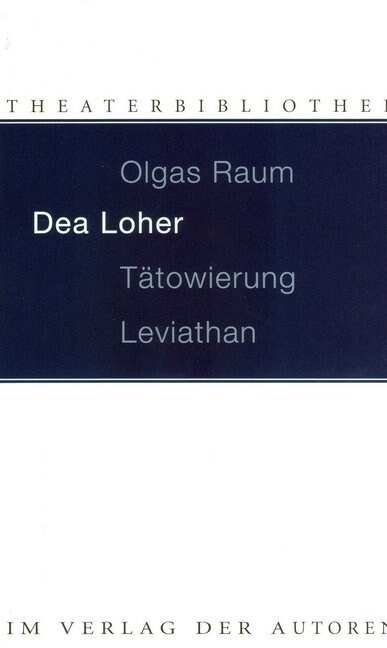 Olgas Raum. Tatowierung. Leviathan (Paperback)