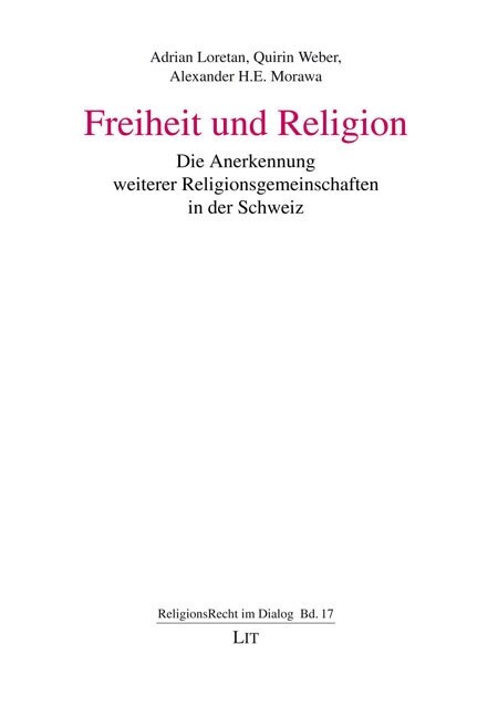 Freiheit und Religion (Paperback)