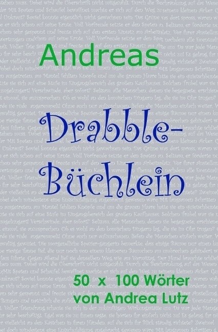 Andreas Drabble-Buchlein (Paperback)