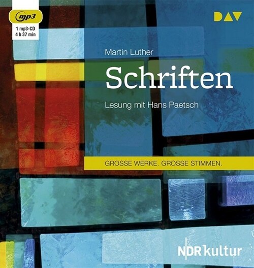 Schriften, 1 MP3-CD (CD-Audio)