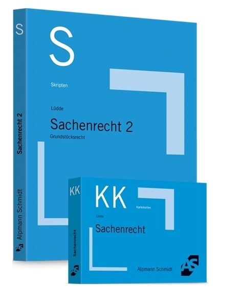 Skript Sachenrecht 2, m. Karteikarten Sachenrecht (Paperback)