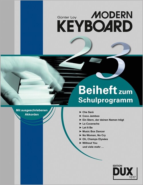 Modern Keyboard, Schulprogramm, Beiheft. H.2-3 (Sheet Music)