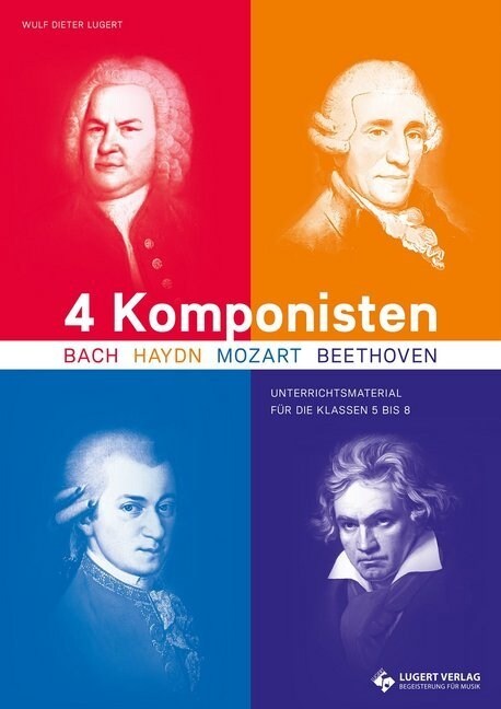 4 Komponisten, Heft m. 2 Audio-CDs (Paperback)