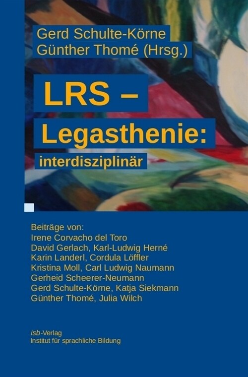 LRS - Legasthenie: interdisziplinar (Paperback)