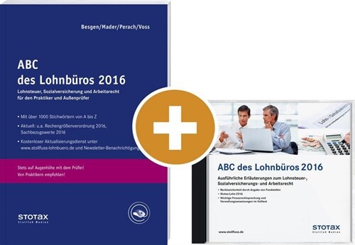 ABC des Lohnburos 2016, Kombi, m. DVD-ROM (Paperback)
