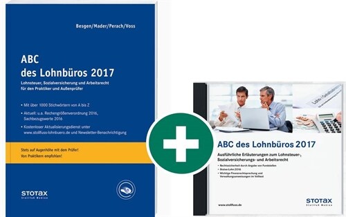ABC des Lohnburos 2017, Kombi, m. DVD-ROM (Paperback)