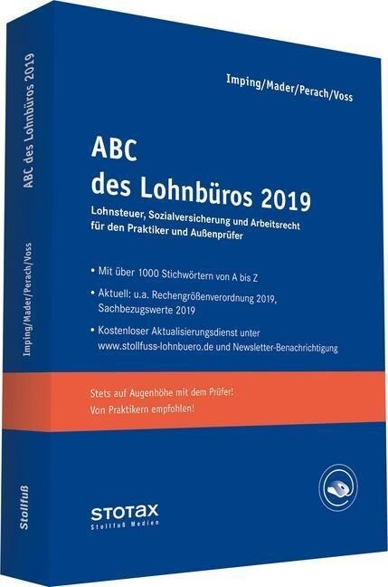 ABC des Lohnburos 2019, m. Buch, m. Online-Zugang (Paperback)