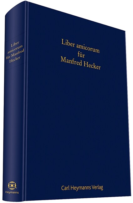 Liber Amicorum fur Manfred Hecker (Hardcover)