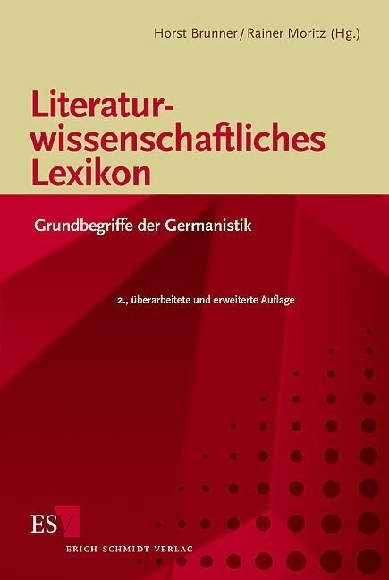 [중고] Literaturwissenschaftliches Lexikon (Paperback)