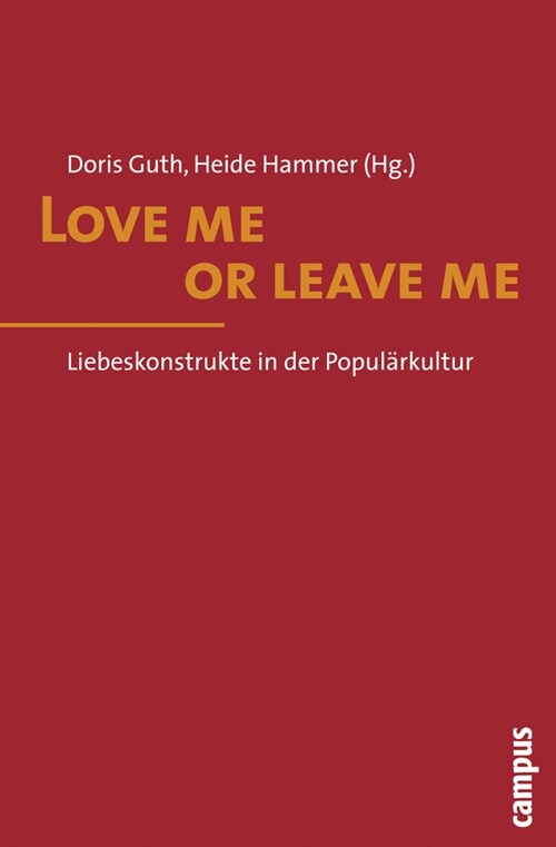 Love me or leave me (Paperback)