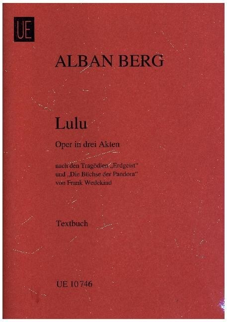 Lulu (Sheet Music)