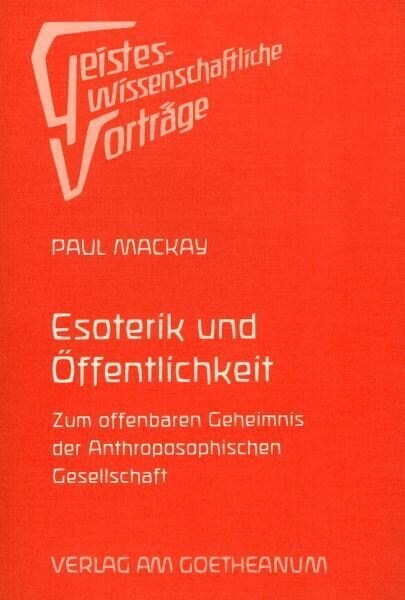 Esoterik und Offentlichkeit (Paperback)