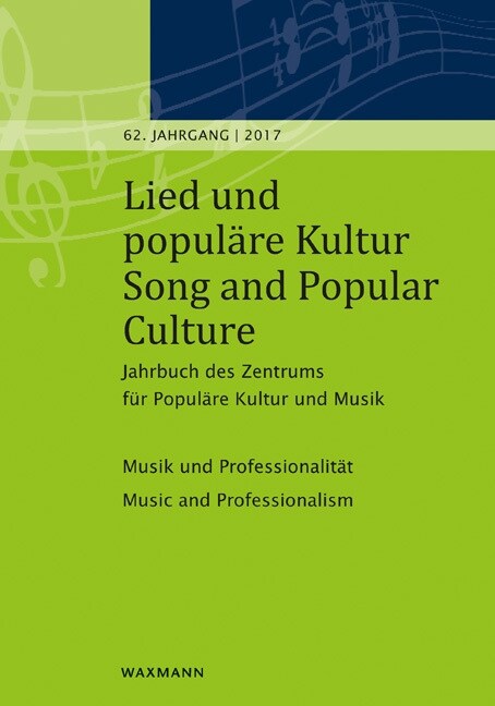 Lied und populare Kultur / Song and Popular Culture 62 (2017) (Paperback)