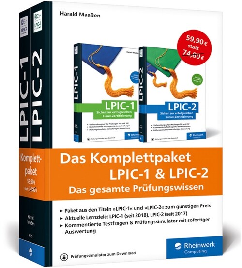 Das Komplettpaket LPIC-1 & LPIC-2 (Paperback)