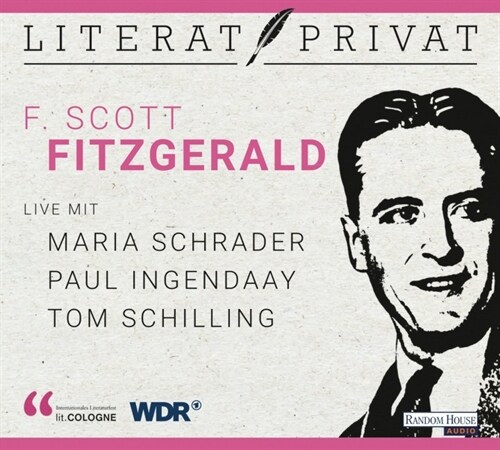 LiteratPrivat - F. Scott Fitzgerald, 1 Audio-CD (CD-Audio)