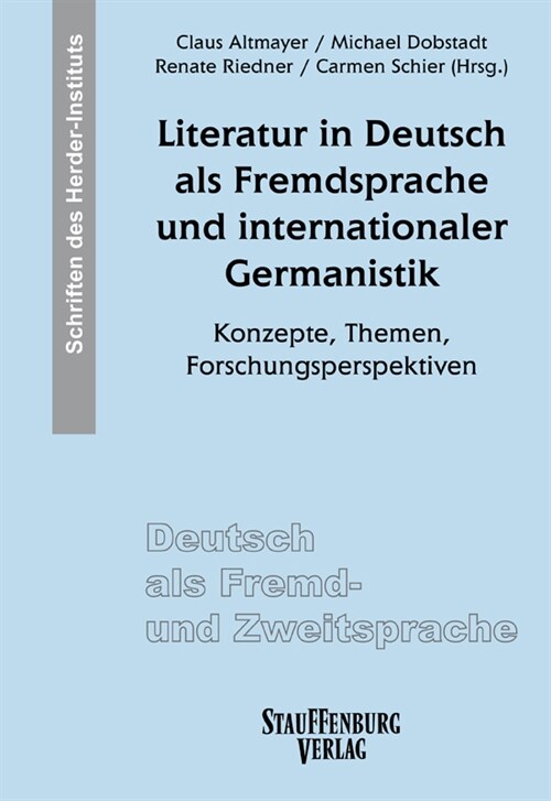 Literatur in Deutsch als Fremdsprache und internationaler Germanistik (Paperback)