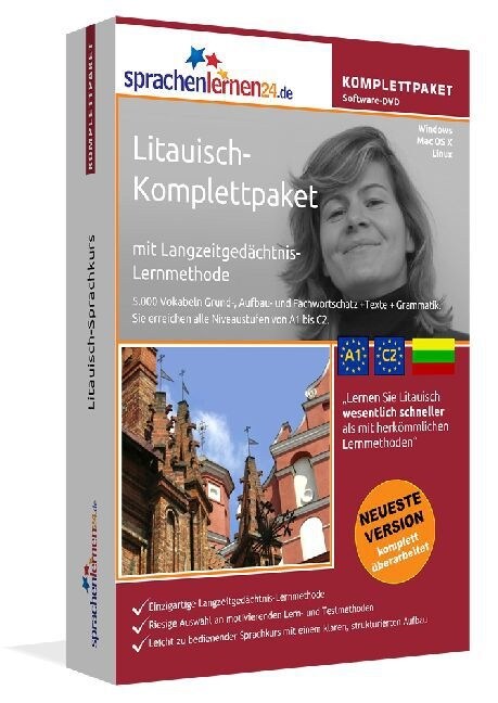 Litauisch-Komplettpaket, DVD-ROM (DVD-ROM)