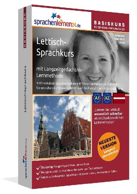 Lettisch-Basiskurs, PC CD-ROM m. MP3-Audio-CD (CD-ROM)