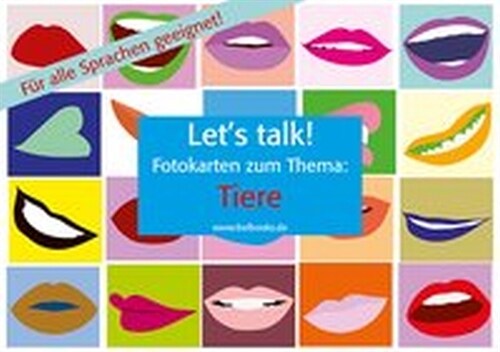 Lets Talk! Fotokarten zum Thema: Tiere (Cards)