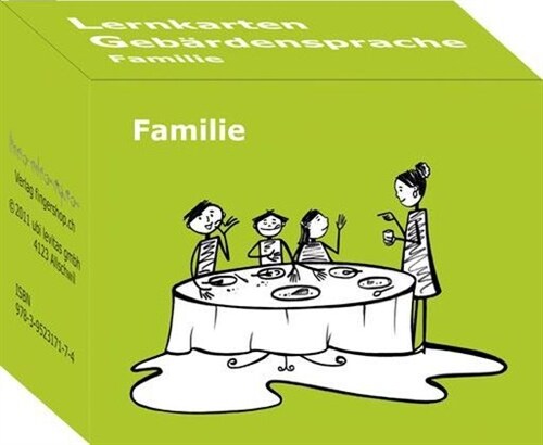 Lernkarten Gebardensprache: Familie (Cards)