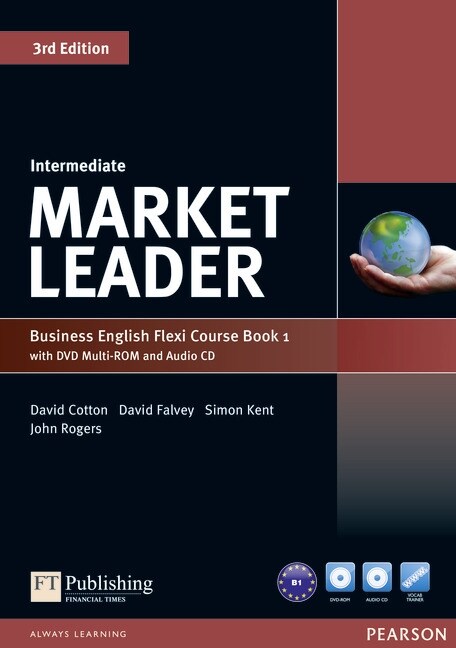 Market Leader Intermediate Flexi Course Book 1 Pack (Package)