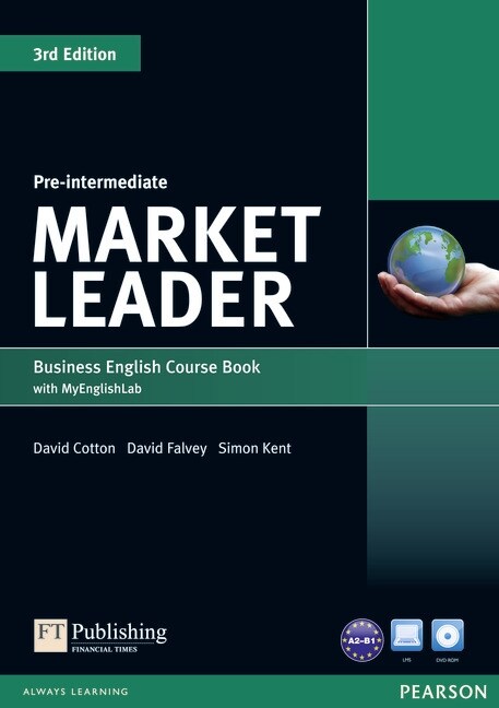 Market Leader 3rd Edition Pre-Intermediate Coursebook with DVD-ROM and MyEnglishLab Student online access code Pack (Multiple-component retail product, 3 ed)