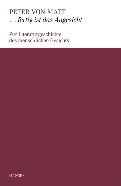 ... fertig ist das Angesicht (Hardcover)