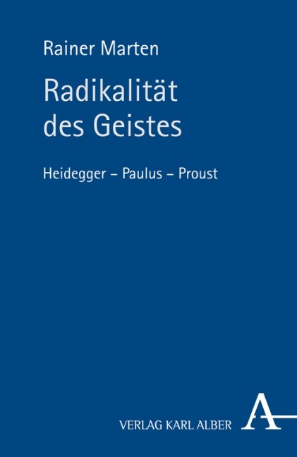 Radikalitat des Geistes (Hardcover)