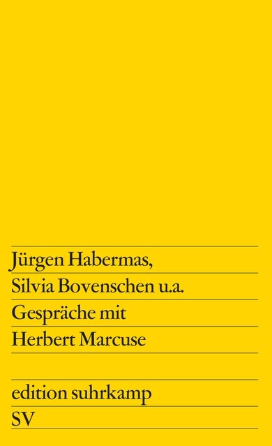 Gesprache mit Herbert Marcuse (Paperback)
