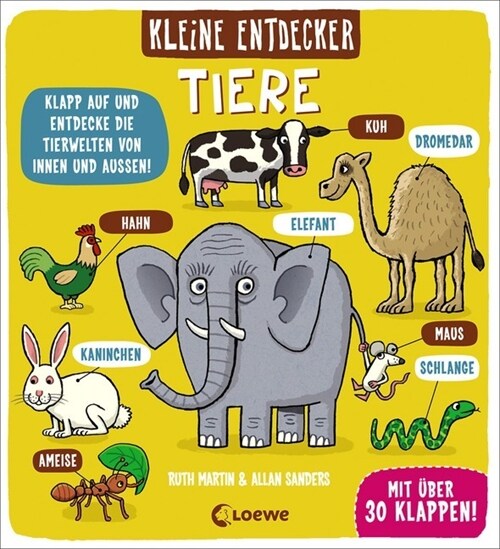 Kleine Entdecker - Tiere (Board Book)