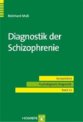 Diagnostik der Schizophrenie (Paperback)