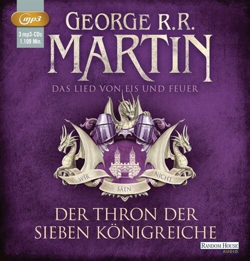 Das Lied von Eis und Feuer - Der Thron der Sieben Konigreiche, 3 MP3-CDs (CD-Audio)