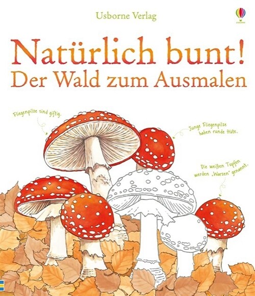 Naturlich bunt! Der Wald zum Ausmalen (Paperback)