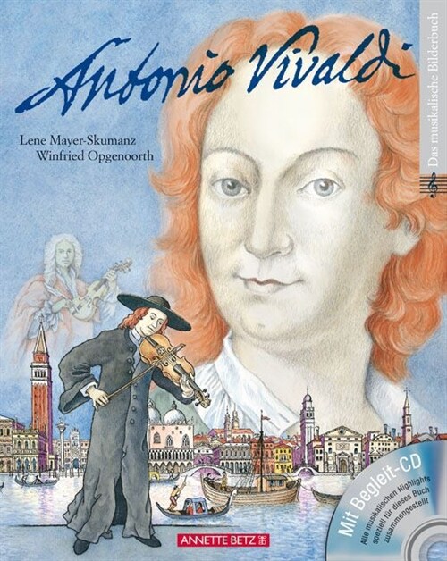 Antonio Vivaldi, m. Audio-CD (Hardcover)