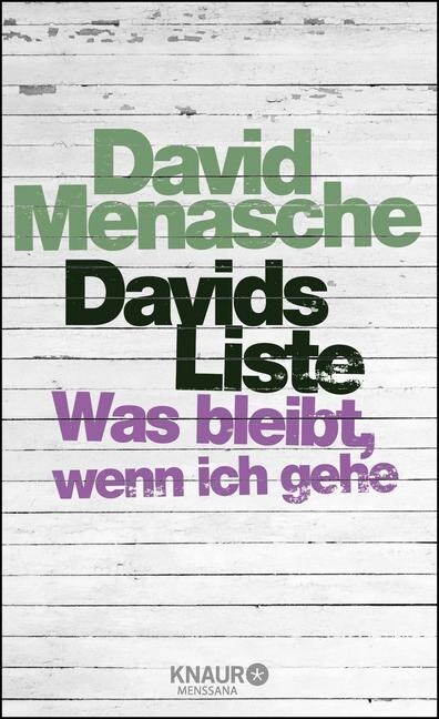Davids Liste (Hardcover)