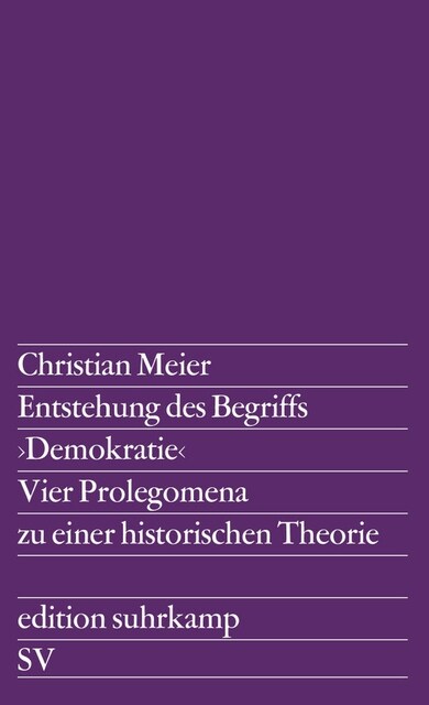 Entstehung des Begriffs Demokratie (Paperback)