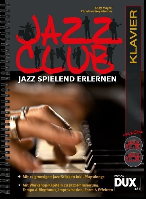 Jazz Club, Klavier, m. 2 Audio-CDs (Sheet Music)