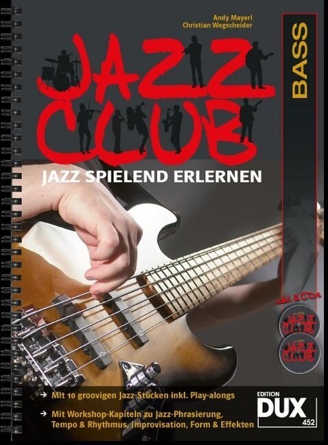 Jazz Club, Bass, m. 2 Audio-CDs (Sheet Music)