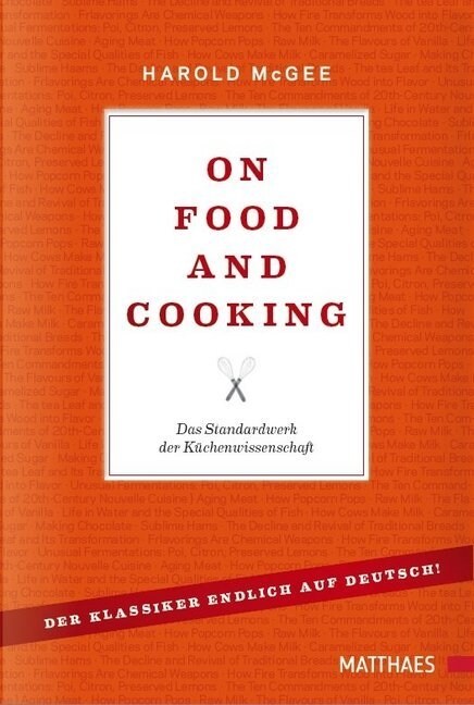 On Food and Cooking (Hardcover)